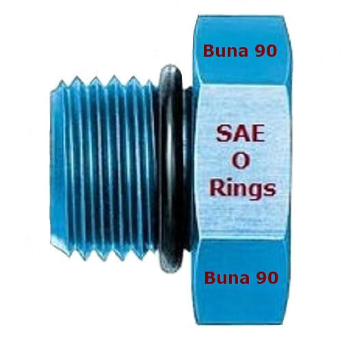 55pc Hydraulic Flange Seal BN90 O-Ring Kit