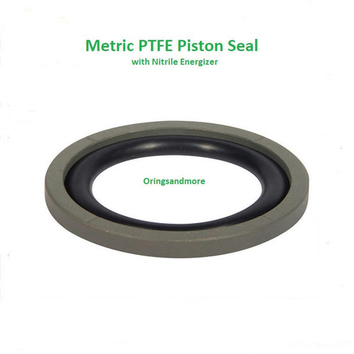 PTFE Piston Seal 45mm OD x 34mm ID x 4.2mm   Price for 1 pc