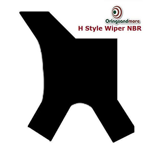 Nitrile H Style NBR Rod Wipers 45 x 53 x 6mm Price for 1 pc