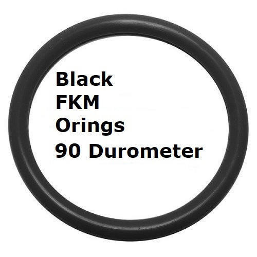 FKM 90 Black Orings Size 002 Minimum 25 pcs