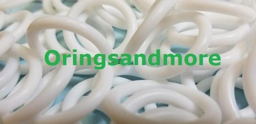 Metric PTFE White  O-rings 48 x 3mm  Price for 1 pc