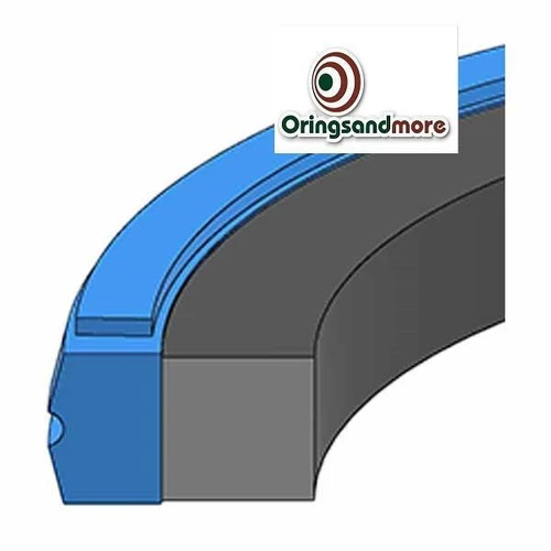 Metric Piston Seal 2pc Assembly 25x17.5x3