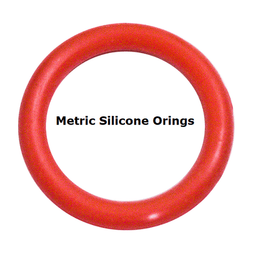 Silicone O-rings 29.7 x 3.5mm JIS P30 Minimum 5 pcs