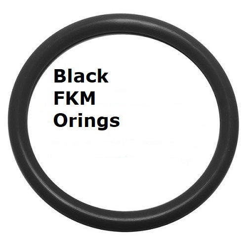 FKM Heat Resistant Black O-rings  Size 201 Minimum 10 pcs FKM Heat Resistant Black O-rings  Size 201 Minimum 10 pcs