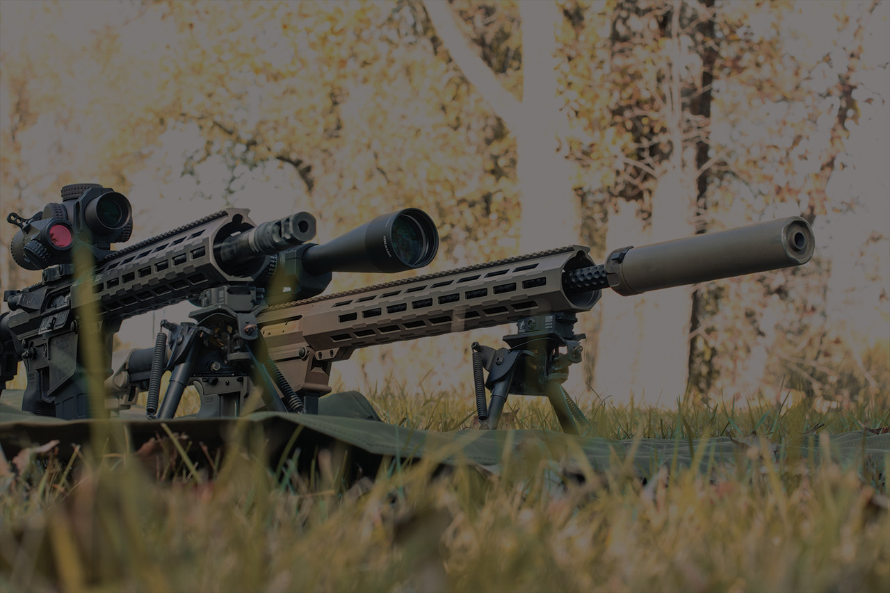 3 APF Rifles in field
