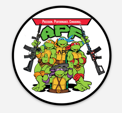 APF Turtle Sticker