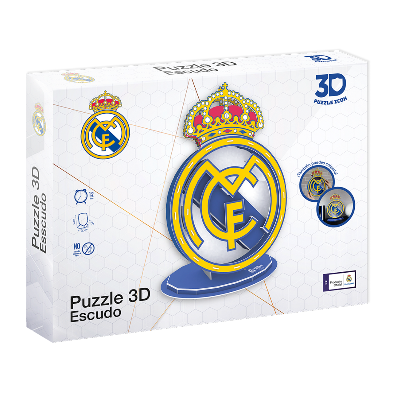 Puzzle escudo Real Madrid 24 kilates