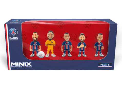 Minix Pack 5 jugadores del PSG