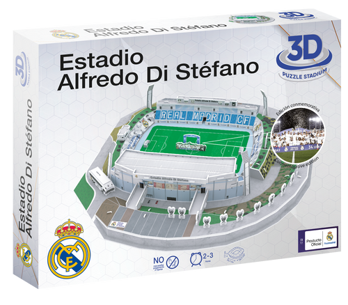 Puzzle 3D Estadio Di Stéfano Real Madrid CF, caja