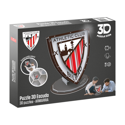 Puzzle 3D Escudo Athletic Club, CAJA