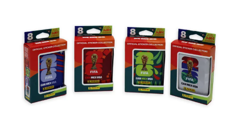 Pocket Box FIFA WORLD CUP 2026™ Official Sticker Collection – Colección Oficial Panini por unidad