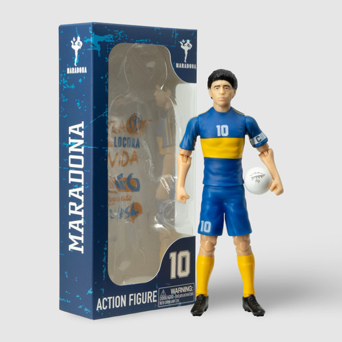 MARADONA BOCA JR SOCKERS 20 CM