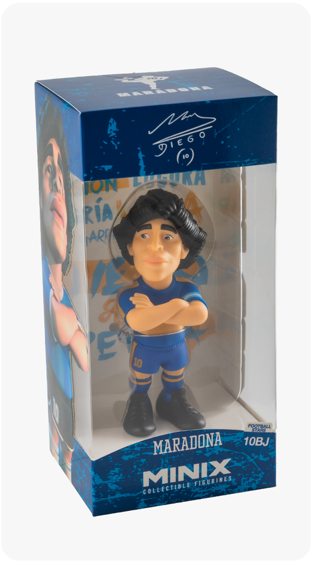 Muñeco Minix de Maradona, Boca Juniors