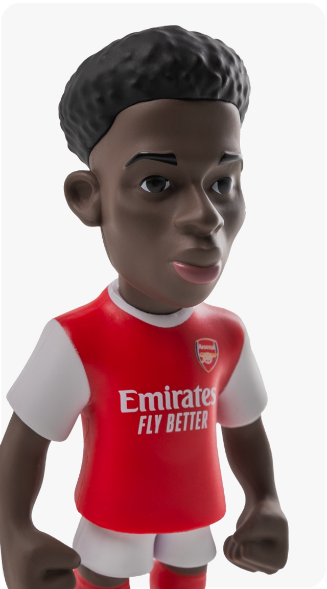 Minix figura de Bukayo Saka, Arsenal FC