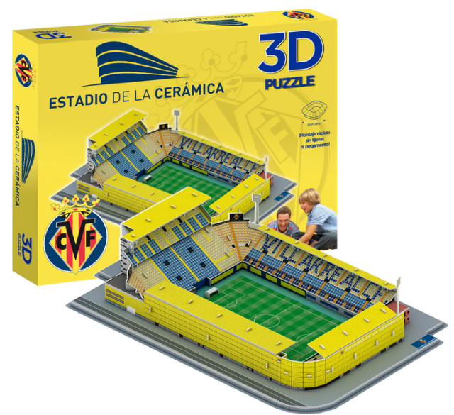 Puzzle 3D Estadio de la Cerámica Villareal CF