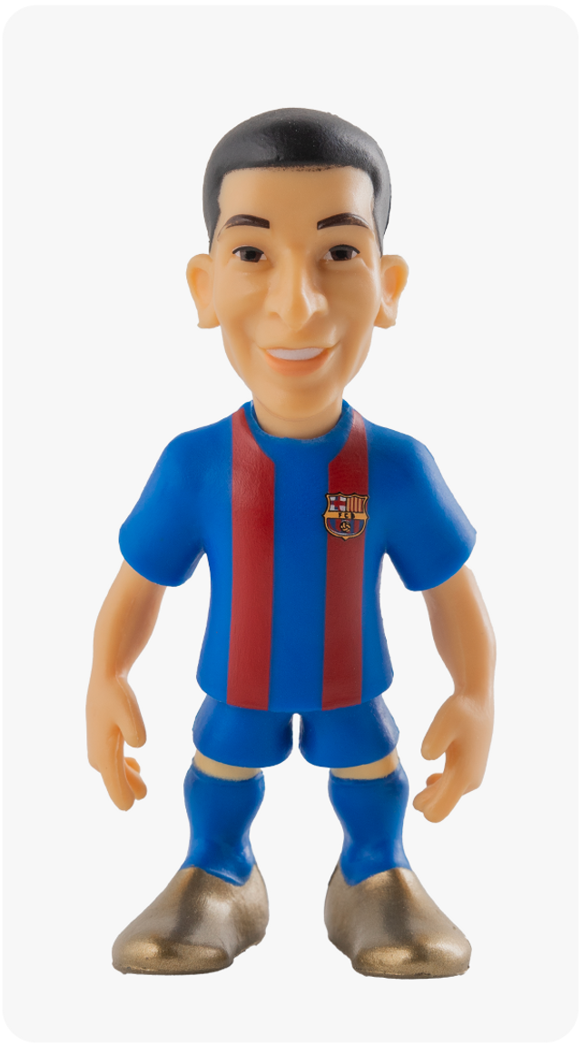 Minix de Ferran Torres, FC Barcelona, 7cm