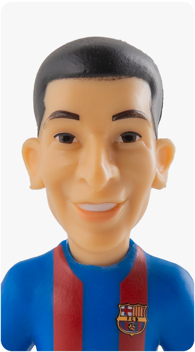Figura Minix de Ferran Torres, FC Barcelona, 7cm