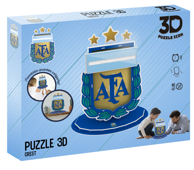 Puzzle 3D Escudo AFA