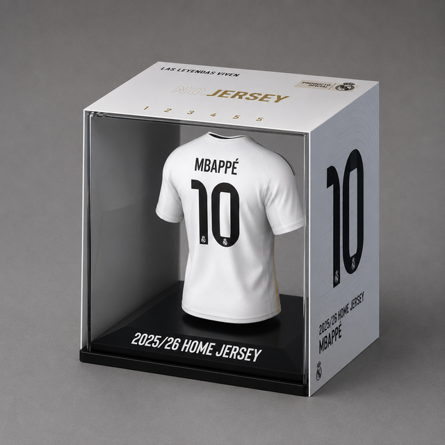 Jersey  Mbappe - Home - RM - 2025/26
