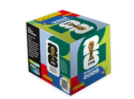 FIFA WORLD CUP 2026™ Official Sticker Collection – Cajita de 50 sobres - Colección Oficial Panini