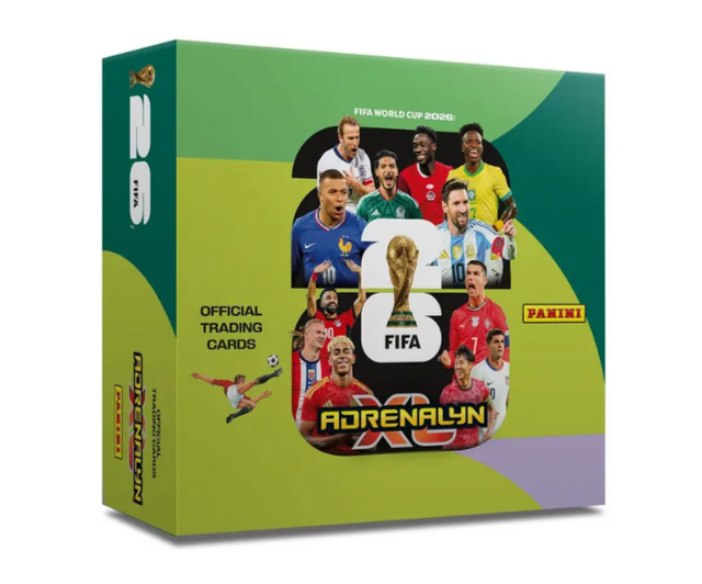 Fifa World Cup 2026™ Adrenalyn XL™ - Cajita 24 sobres - Colección Oficial Panini