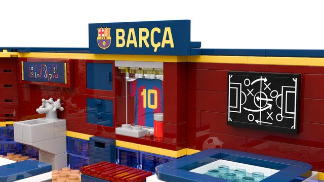 FC BARCELONA VESTUARIO 439 PZS 30 CM