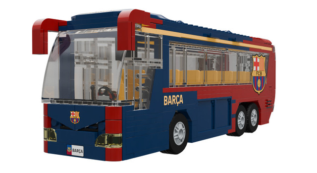 FC BARCELONA AUTOBUS 488 PZS 30 CM