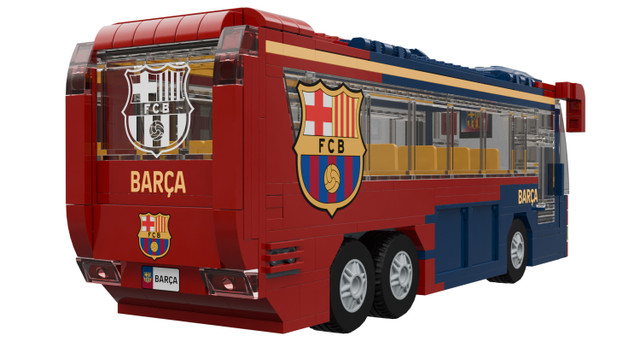 FC BARCELONA AUTOBUS 488 PZS 30 CM