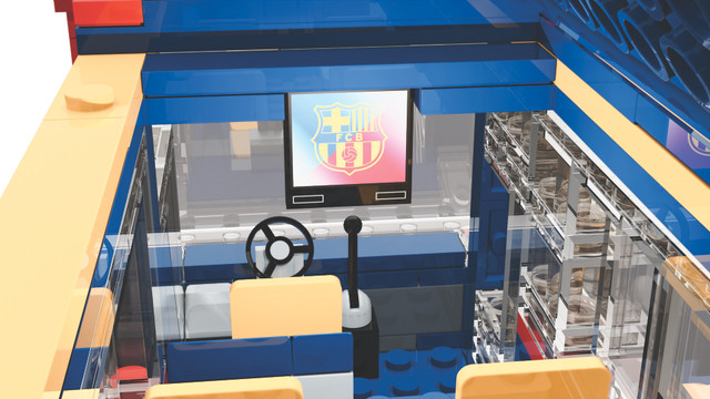 FC BARCELONA AUTOBUS 488 PZS 30 CM