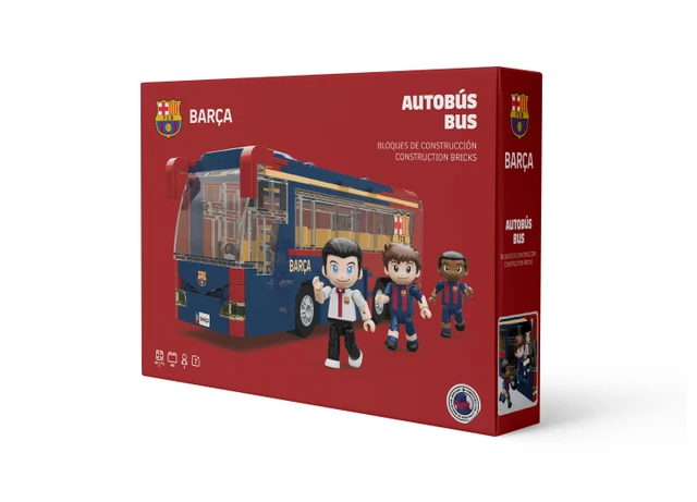 FC BARCELONA AUTOBUS 488 PZS 30 CM