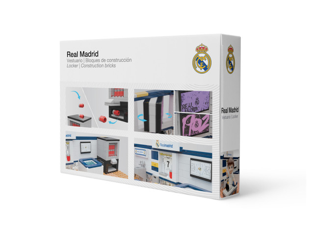 REAL MADRID VESTUARIO 439 PZS 30 CM