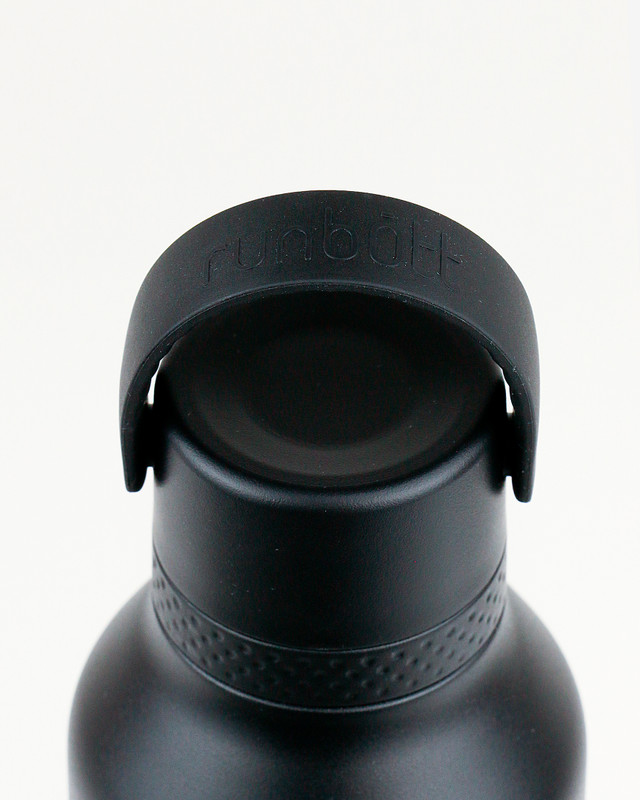 BOTELLA TERMO "RUNBOTT MII" FCB - FIRMAS+ESCUDO+COPYRIGHT 1L BLACK