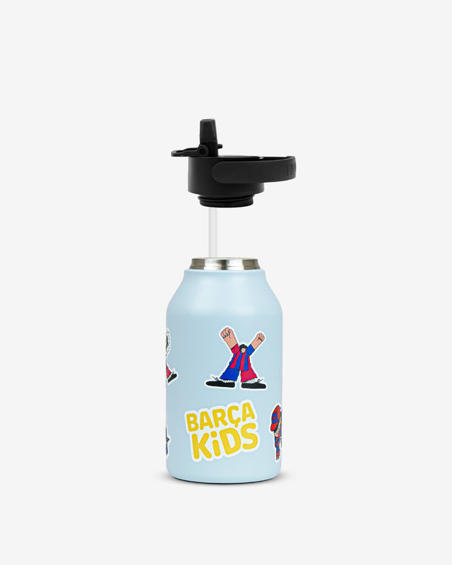 BOTELLA TERMO "RUNBOTT MII" FCB - TEXTURE STICKERS 350 ML POWDER SKY TAPON SPORT