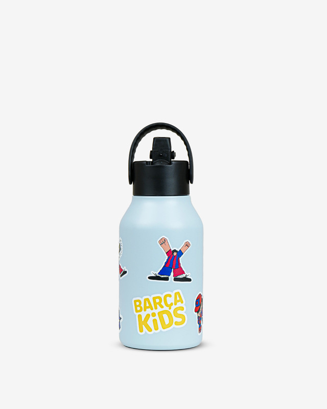 BOTELLA TERMO "RUNBOTT MII" FCB - TEXTURE STICKERS 350 ML POWDER SKY TAPON SPORT