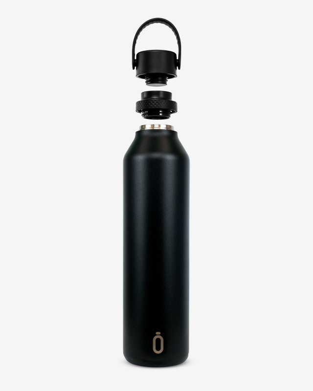 BOTELLA TERMO "RUNBOTT MII" RMCF - EQUIPO+ESCUDO 1L BLACK
