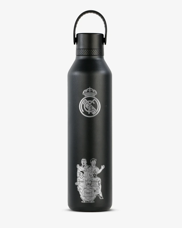 BOTELLA TERMO "RUNBOTT MII" RMCF - EQUIPO+ESCUDO 1L BLACK