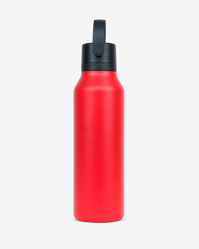 BOTELLA TERMO "RUNBOTT" ATLETI - "ATLETI"+ESCUDO 600ML ROJO