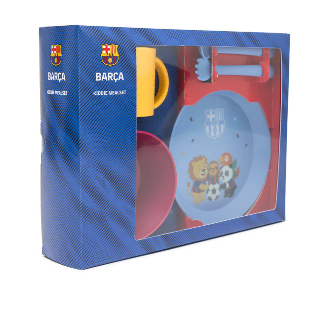 SET VAJILLA INFANTIL F.C BARCCELONA