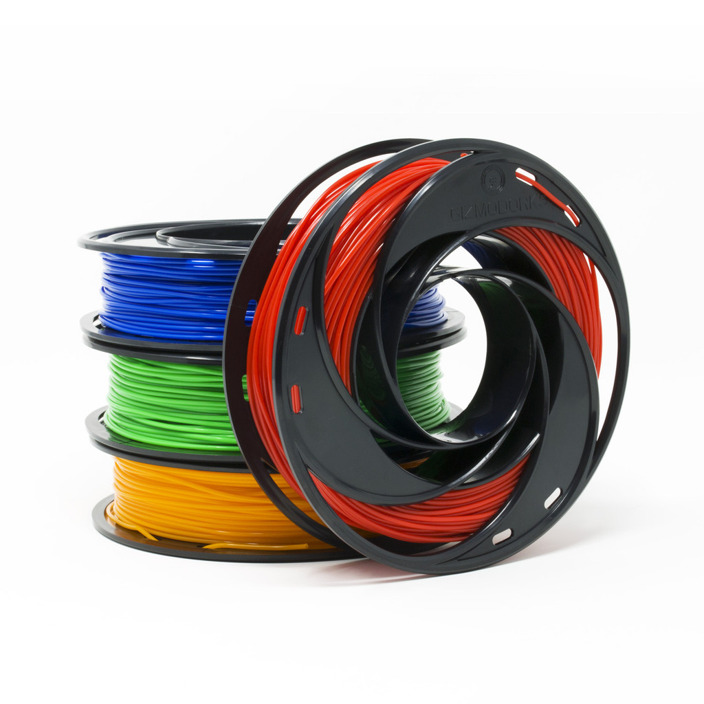 ABS Filament 200 g Spool 4 Color Pack