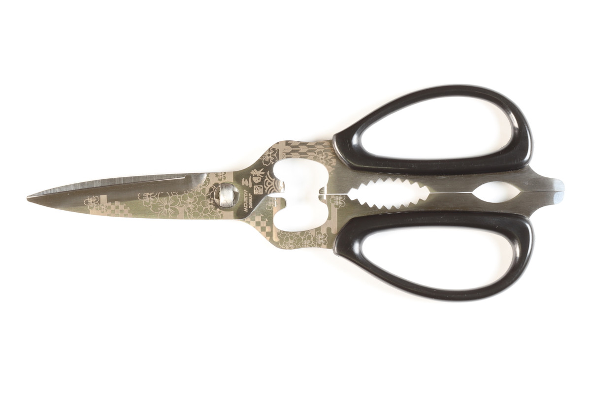 Mcusta Zanmai Sakura 8.5" Kitchen Shears Scissors