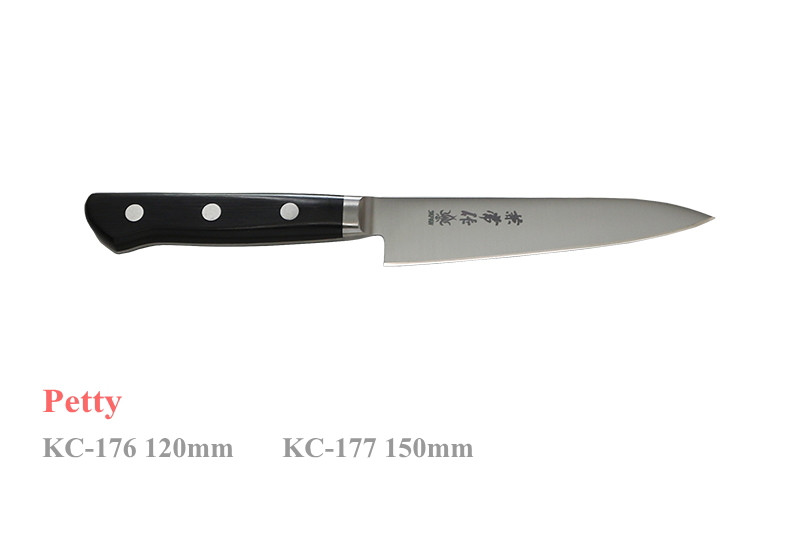 Kanetsune KC-176 AUS-10 Stainless Steel 120mm Petty Kitchen Chef Paring Knife