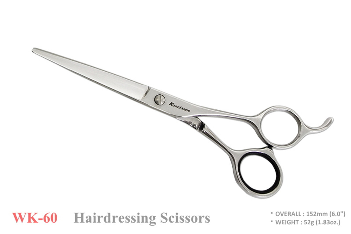 Kanetsune WK-60 AUS-8 Stainless Steel 152mm Hairdressing Scissors
