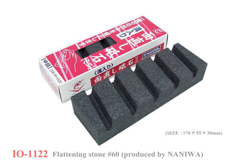 Kanetsune IO-1122 Flattening Stone for Whetstones #60 by NANIWA