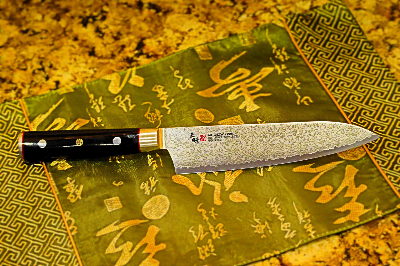 Mcusta Zanmai Classic Pro HFB-8004D Gyuto VG-10 Core Damascus 180mm Kitchen Cutlery Chef Knife