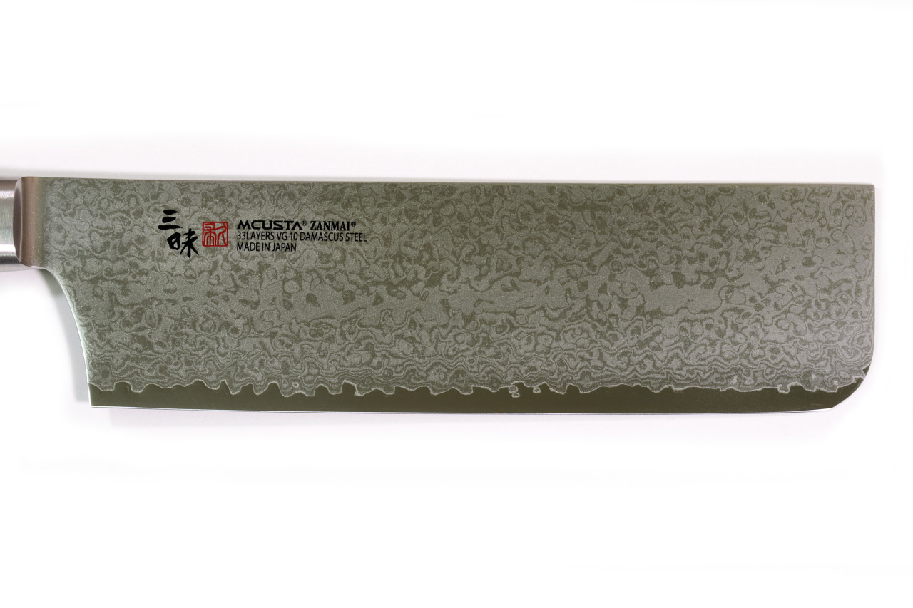 Mcusta Zanmai Classic Pro HFB-8008D Nakiri VG-10 Core Damascus 165mm Kitchen Cutlery Vegetable Knife