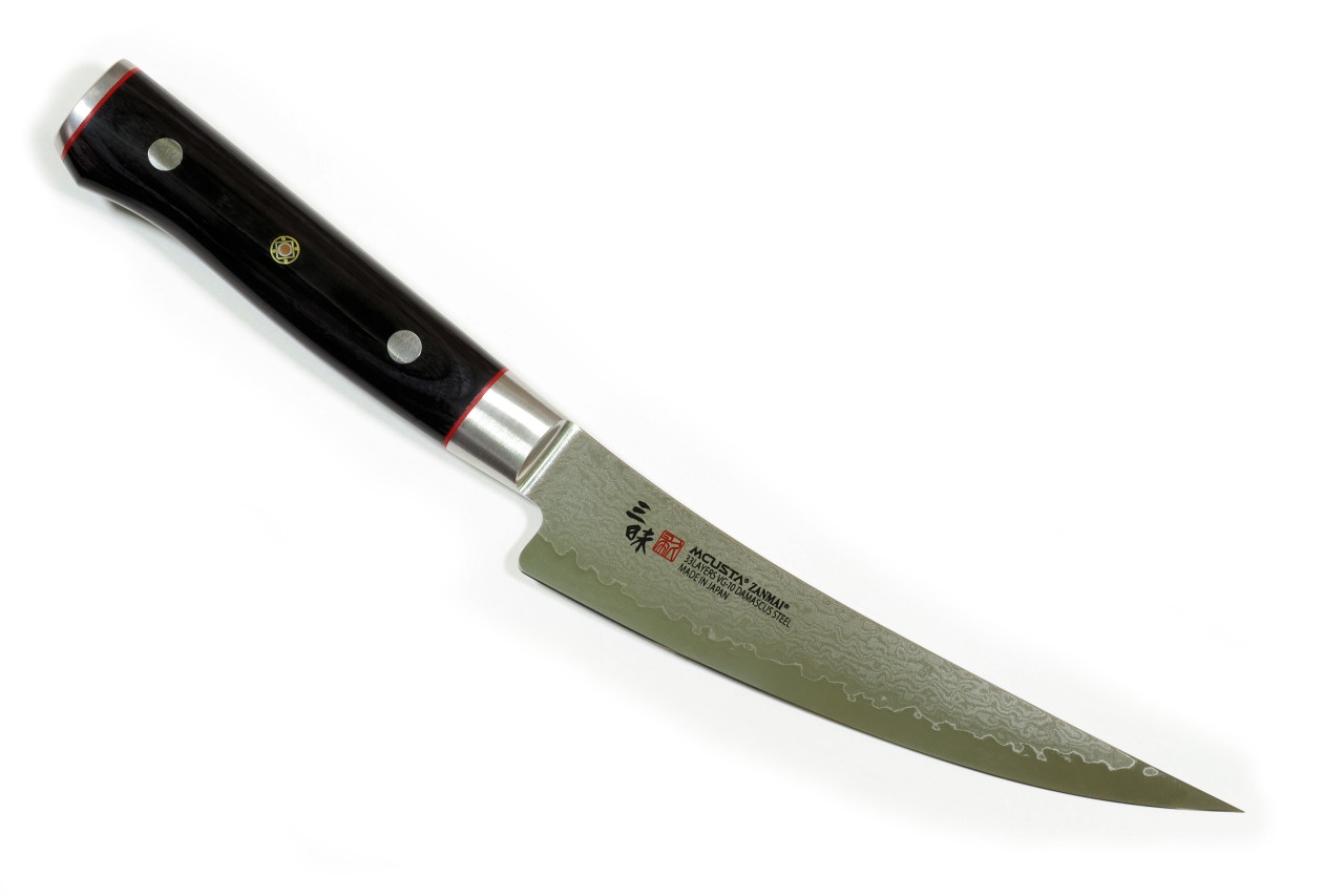 Mcusta Zanmai Classic Pro HFB-8009D VG-10 Core Damascus 165mm Kitchen Cutlery Boning Knife
