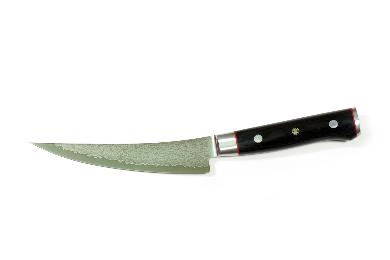 Mcusta Zanmai Classic Pro HFB-8009D VG-10 Core Damascus 165mm Kitchen Cutlery Boning Knife