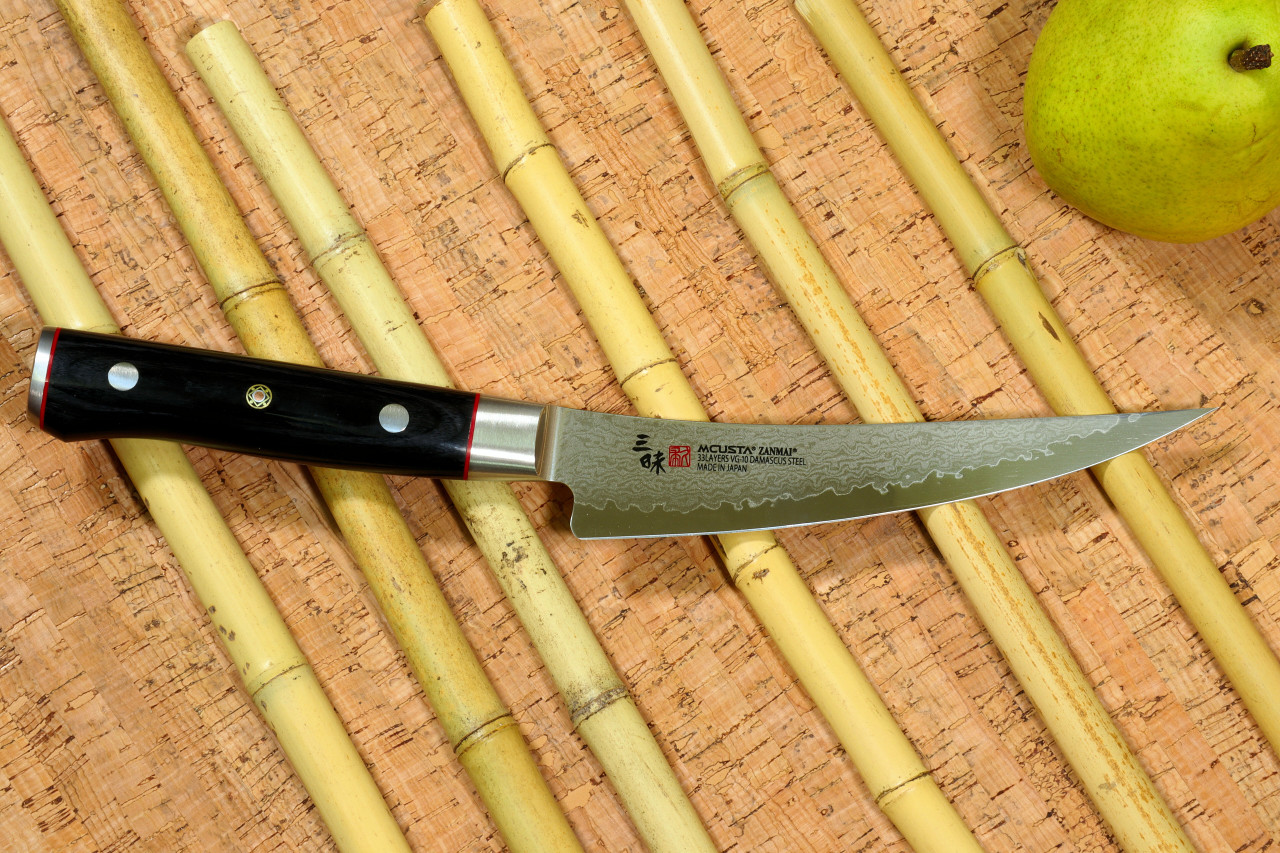 Mcusta Zanmai Classic Pro HFB-8009D VG-10 Core Damascus 165mm Kitchen Cutlery Boning Knife