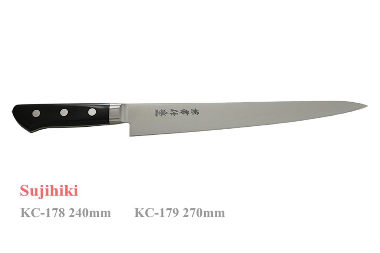 Kanetsune KC-178 Sujihiki AUS-10 Stainless Steel 240mm Kitchen Chef Knife