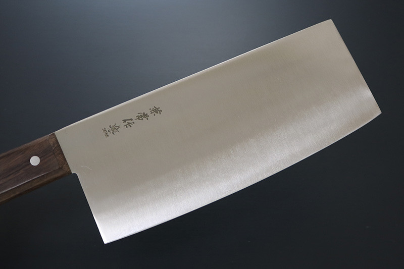 Kanetsune KC-096 High Carbon Steel 220mm Rosewood Chinese Cleaver Knife